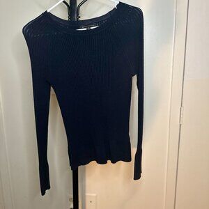 Bananna Republic Navy Blue long sleeve shirt